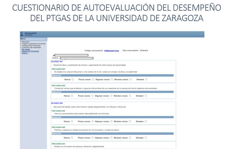 Encuesta de Autoevaluacion